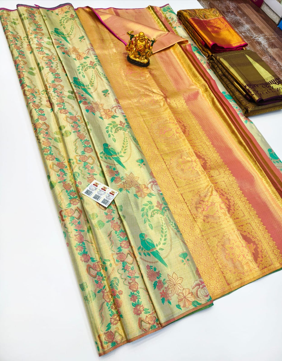 Kanjeewaram Tissue Style 12