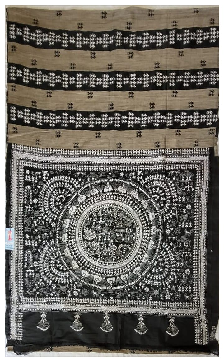 Kantha on Tussar 3