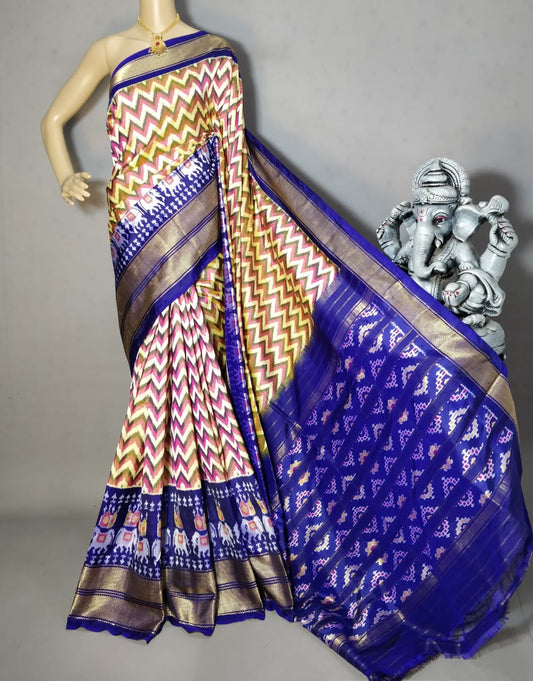 Ikkat Pochampalli Limited Style 7