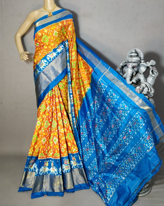 Ikkat Pochampalli Limited Style 14