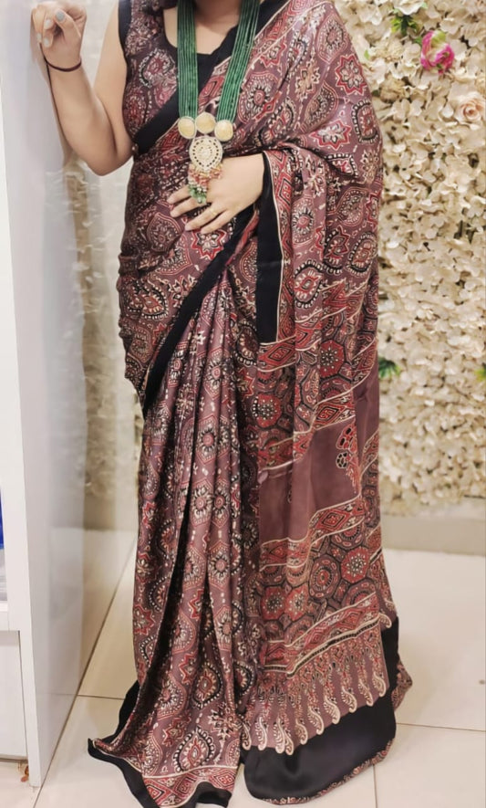 Modal Silk Ajrakh Style 4