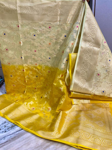 Banarasi Jacquard Semi Kora Organza Style 2