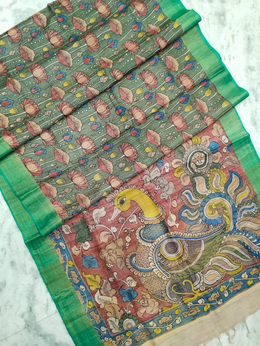 Kalahasti Kalamkari on Tusar Style 2